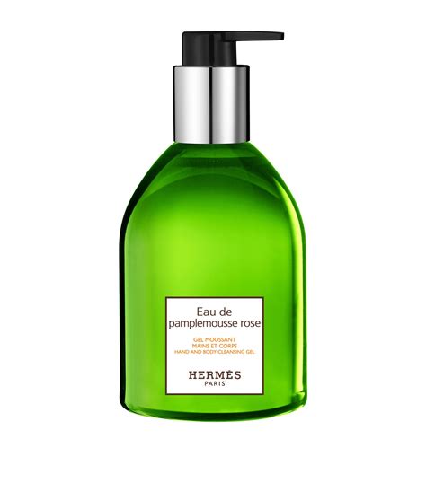 gel moussant hermes|Eau de Pamplemousse Rose Hand and Body Cleansing Gel.